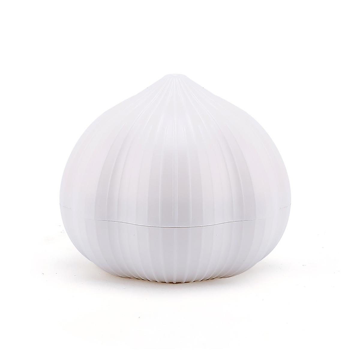 

1PC, garlic press, garlic ginger chopper, manual garlic grinder, kitchen tool, comfortable to touch, effortless білий