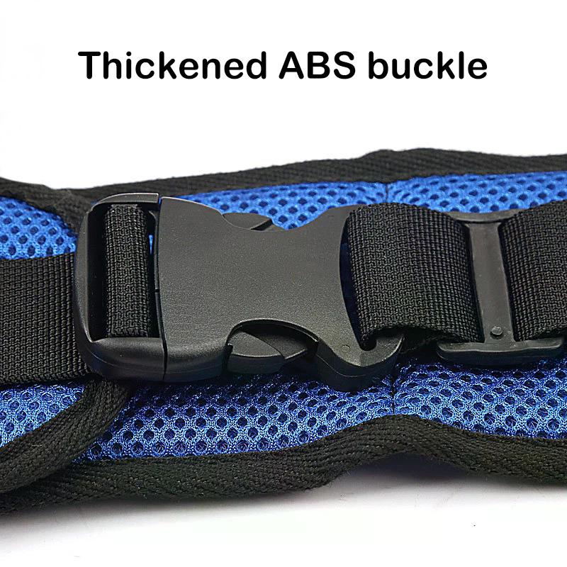 Wheelchair Fall Prevention Safety Belt with Shoulder Straps for Elderly , Adjustable Harness Brace Support Vest Nursing Band