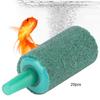 20PCS Green Sandstone Cylinder Aquarium Oxygen Pump Aeration Air Stone Fish Tank Bubble Stones