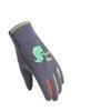 Luvas Luminous de Inverno com Desenhos Animados para Crianças - Forradas com Veludo, à Prova de Vento e Repelentes à Água para Ciclismo na Primavera e Outono