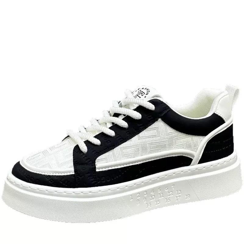 Summer New Board Shoes Men's Daily Casual Versatile White Shoes Youth Sports Walking Casual Men's Shoes