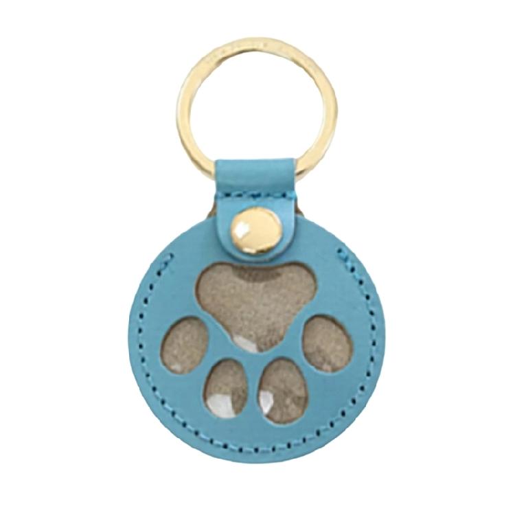 

Compact Pet Memorial Keychain User Friendly PU Leather Keyring Charm For Daily Use And Remembrance