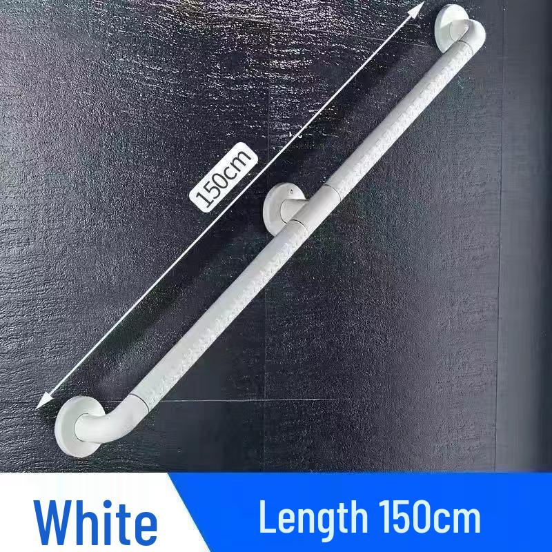 Stainless Steel Non-Slip Grab Bar for Barrier-Free Bathrooms, Ideal for Elderly and Disabled.