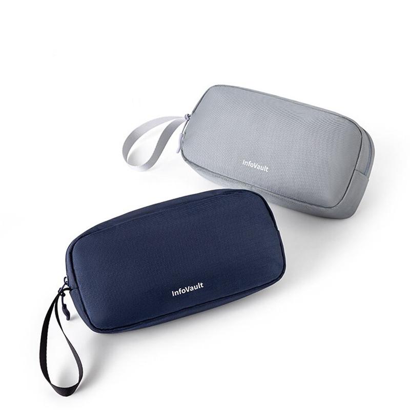 Travel Organizer Bag Power Bank Pouch Electronics Gadgets Accessorie Case For USB Cable Cords,Hard Drives Storage Bag