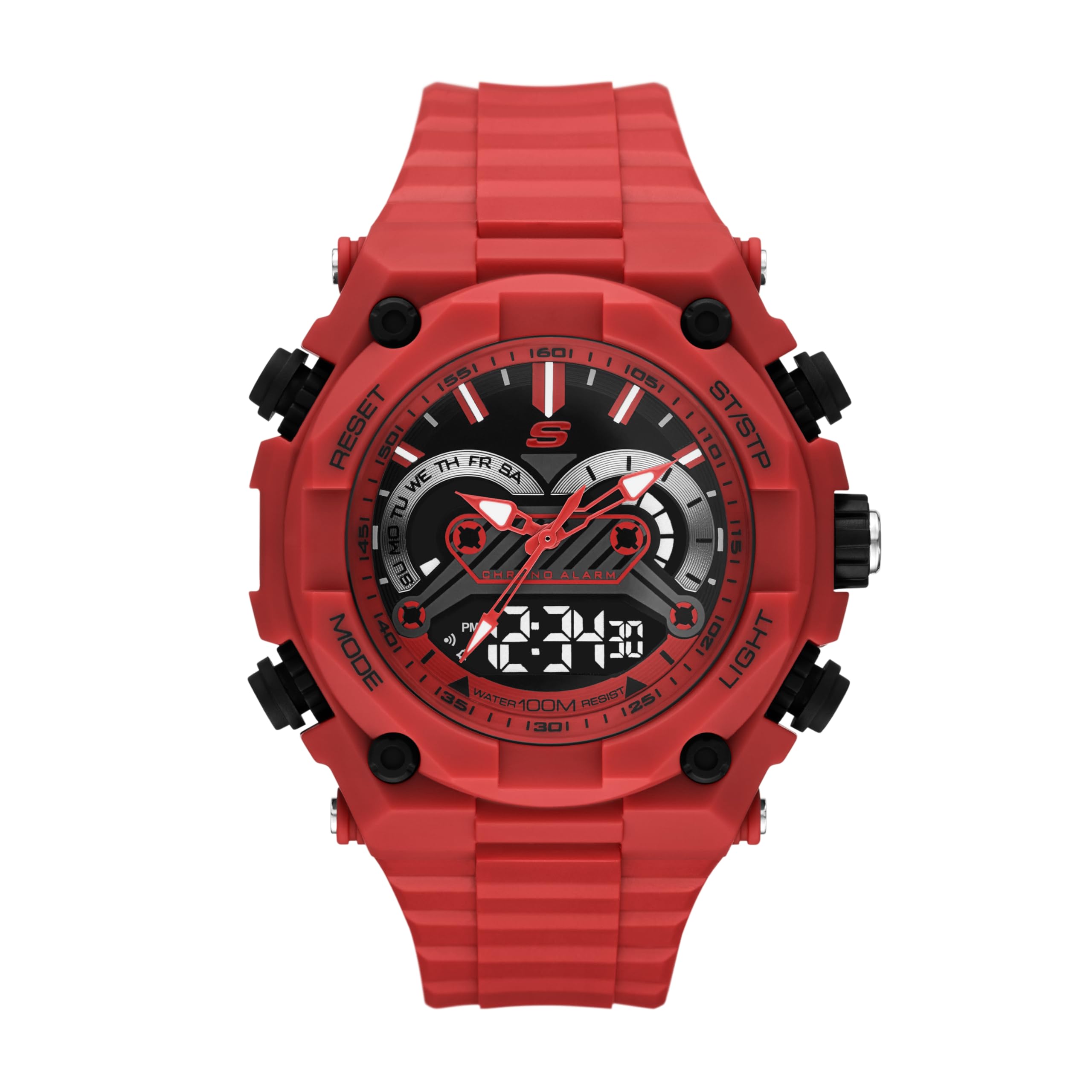 Skechers SR1199 Men s Analog-Digital Watch, Polyurethane,