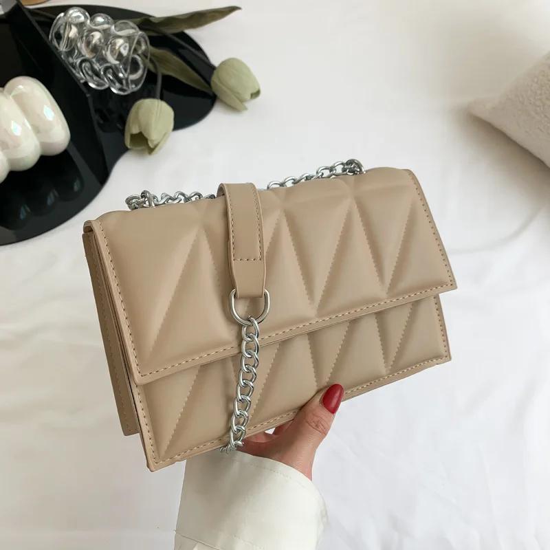 Fashion Women Shoulder Bag Ladies Handle Handbags Chain Strap Crossbody Bags for Women