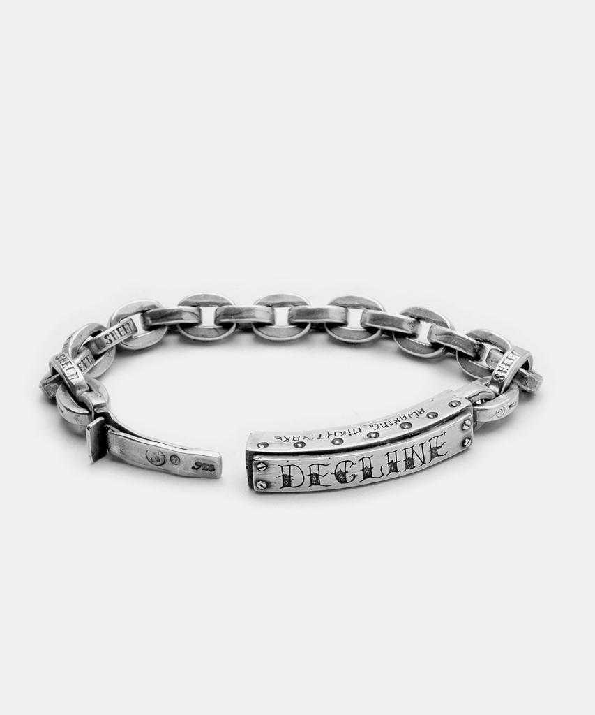 Sheen666 Decline 505 Silver Bracelet