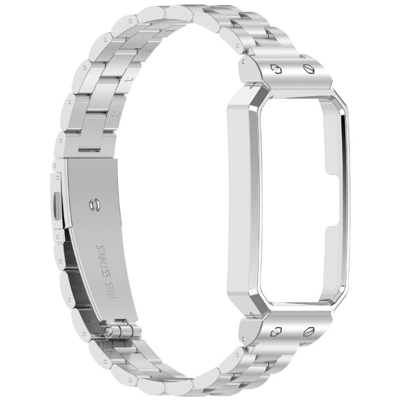 Stainless Steel Watch Band for Band 10 9 Quick Release Straps Replacement Watch Band Wristband Sweatproof Bracelets серебряный