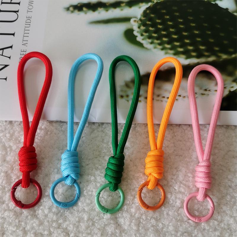 Multifunctional Mobile Phone and Water Cup Lanyard with Handmade Keychain Pendant