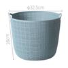 Laundry Hamper Basket with Handles Large Capacity Multifunction Plastic Dirty Clothes Basket for
