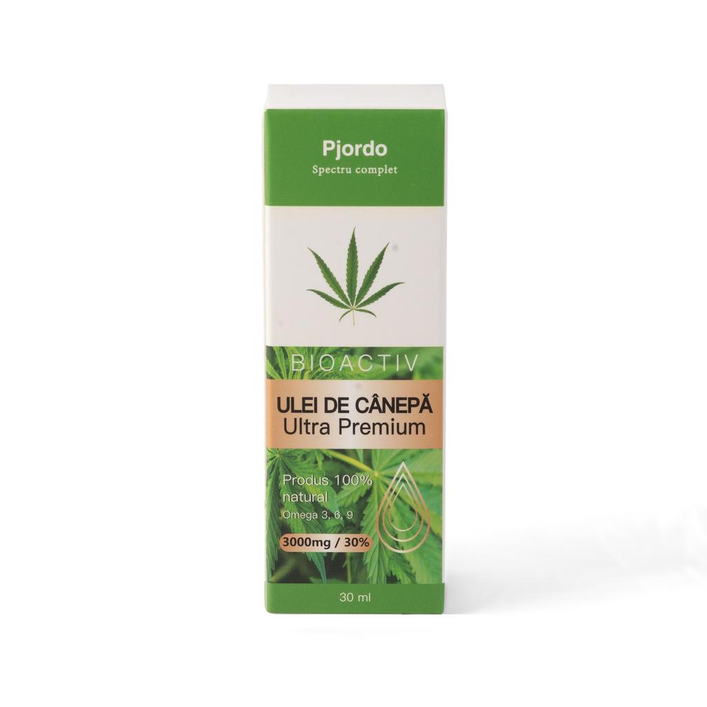 Pjordo Full Spectrum CBD Oil 30% 3000mg Ultra Premium 30ml Natural Strength