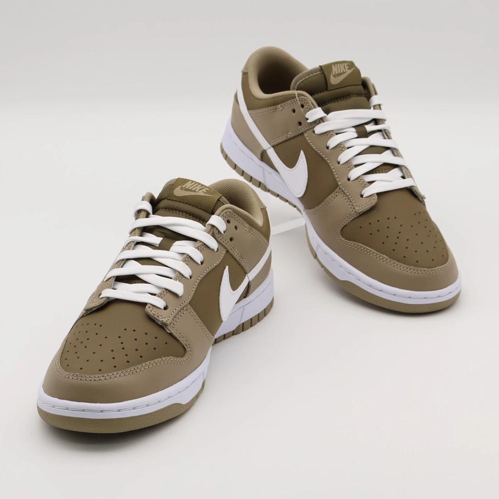 DJ6188-200 Nike Dunk Low Retro Judge Grey Khaki White Hazel Rush Brown (Men's)