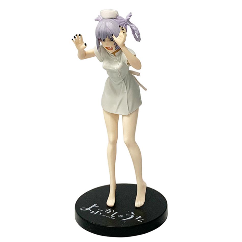 18cm Anime Call Of The Night Nanakusa Nazuna Vampire Nurse PVC Action Figure Collection Model Doll Ornaments Toys Gift