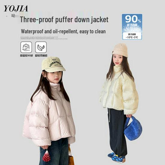 YOJIA Girls' Warm Winter Sweatpants 2025 - Casual Plus Velvet Sports Pants for Children