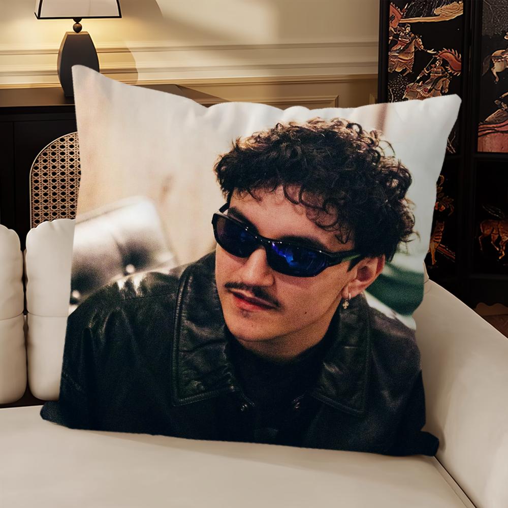 Singer A-Artemas Fancy Xvideos Sofa Living Room Bedroom Headboard Backrest Cushion Square Cushion Nap Time Pillow Case 12x12Inch