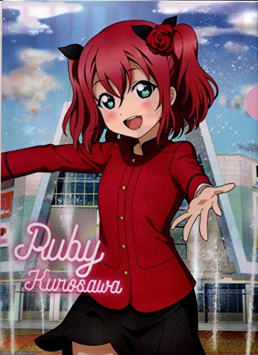 

Love Live Sunshine LaLaport Красный прозрачный файл Руби Куросава