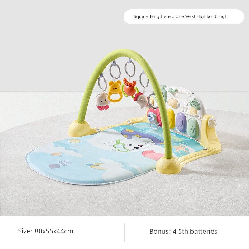 

Babycare Детский гимнастический комплекс Педальное пианино Подарочная коробка для новорожденного Подарок на встречу Июньский ребенок И Развивающие игрушки [Long -25 Years New arrival] West Highland High