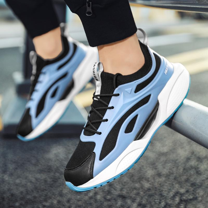 All-match Running Shoes for Men Cushion Jogging Sports Shoes Mesh Brathable Sneakers Men Outdoor Walking Shoes Male Footwear