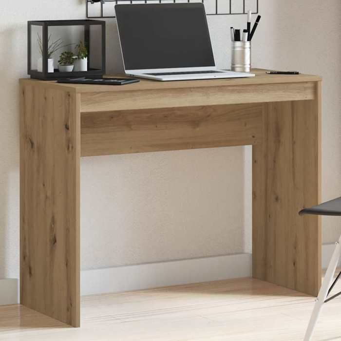 VidaXL Bureau chêne artisanal 90x40x72 cm bois d'ingénierie, bureau, bureau d'étude,, bureau d'ordinateur, mobilier de 855833