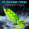 Thunderfrog Simulation Lure Bait 7cm 15g Floating Water Thunderfrog Black Fish Black Pit Long-range Floating Water Frog Bait Fake Bait