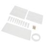 Silicone Letter Numbers Molds Reusable DIY Craft Tool for Jewelry Keychain Pendant Ornaments