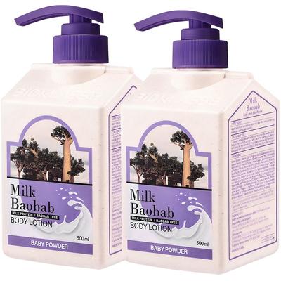 Lozione Corpo Profumata Milk Baobab Profumo Borotalco, 500ml, 2 unità