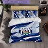 West Bromwich Albion Football Set Biancheria da Letto 3 Pezzi Morbido Set Copripiumino con Federe Set Decorazione Camera da Letto per la Casa