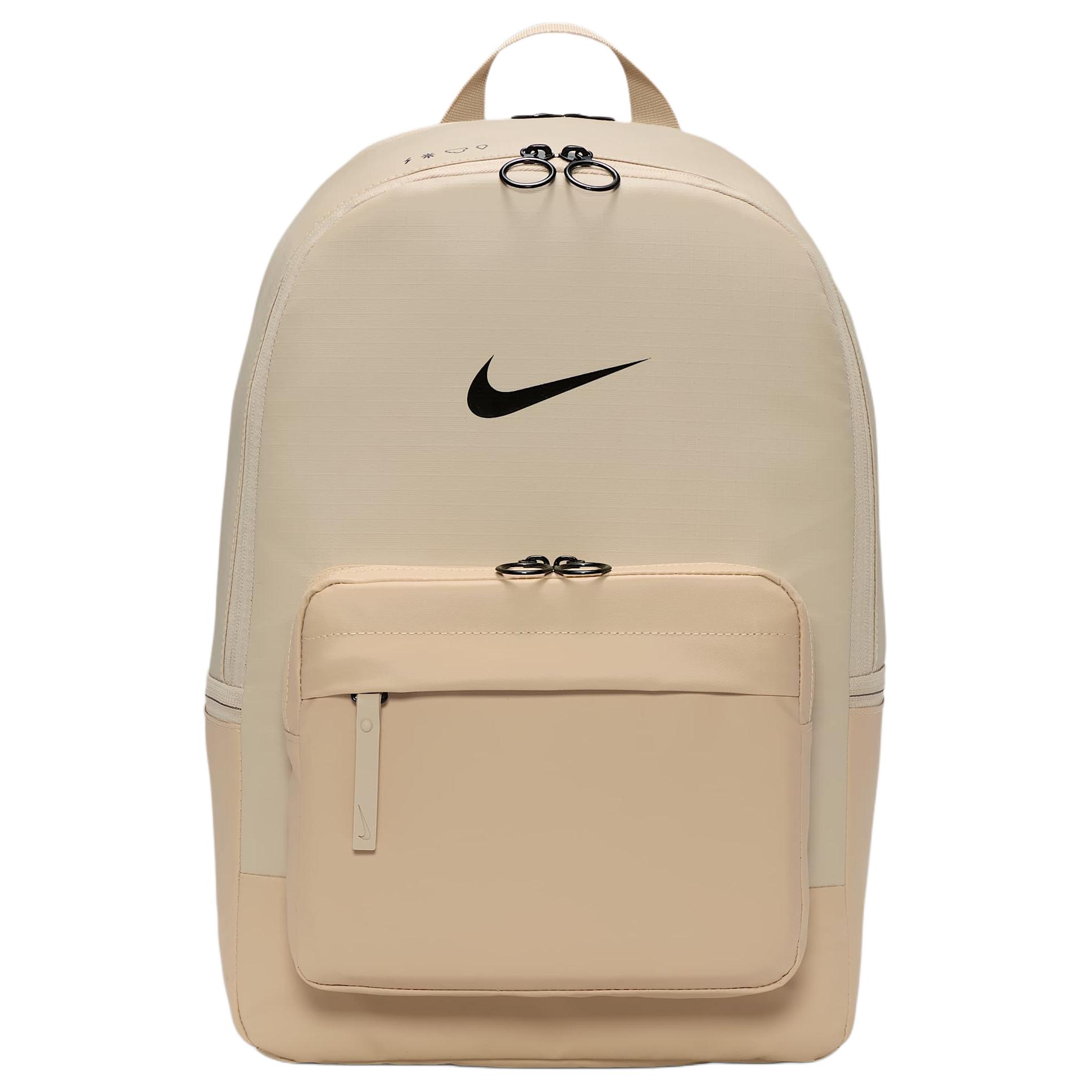 Nike Heritage 22L Eugene Fabric Backpack Large Unisex Backpacks Desert-Khaki Black DN3592253 Desert Khaki & Black