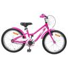 Kids  Bicycle 18 Inches for Ages 5 7 Dark Pink