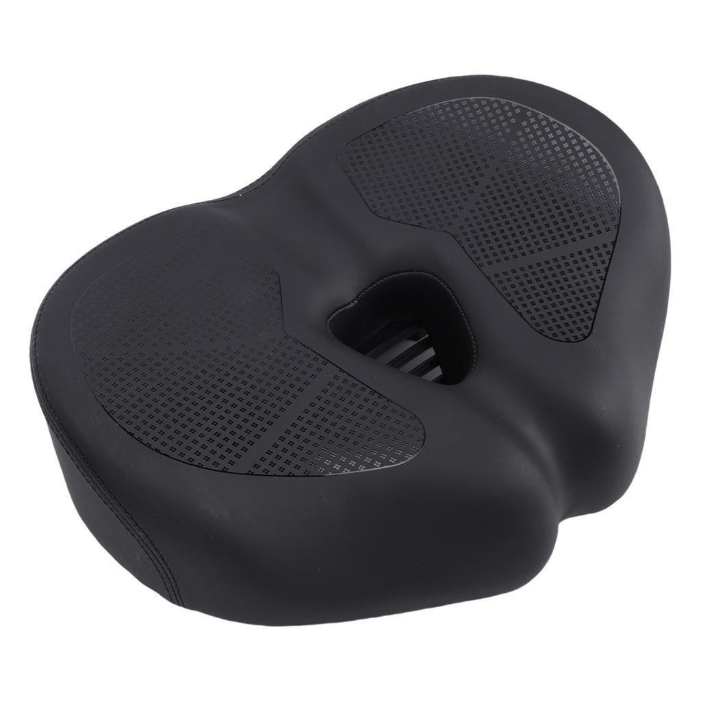 Oversized Bike Seat Cushion with Light Comfortable Soft Padded Breathable Bike Saddle Replacement for Mountain Folding Bike