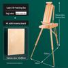 Handon Portable Wooden Oil Painting Easel Box