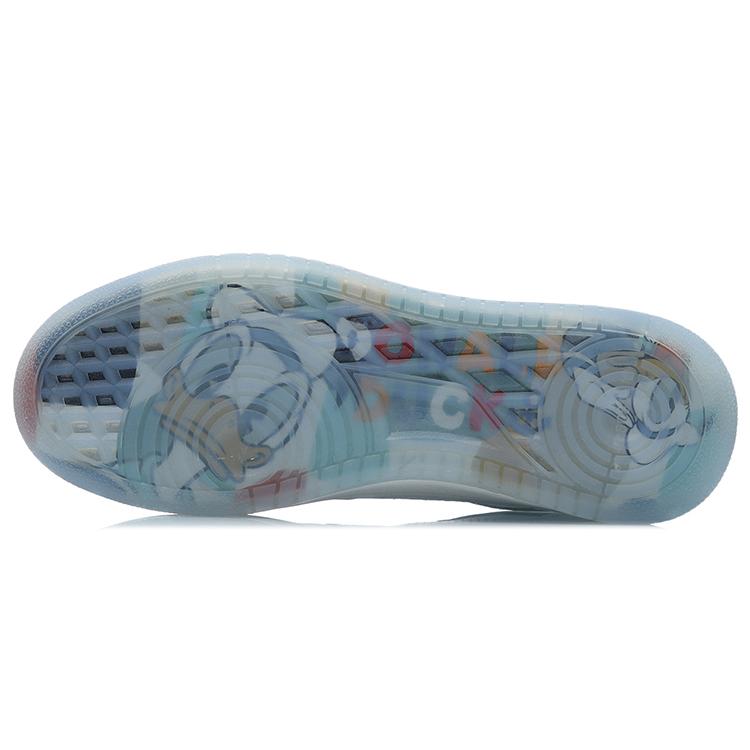 Li Ning Classic Cushion 'White Blue' AGCR203-2