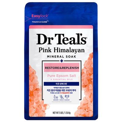 Dr. Sel de bain d'Epsom pur et huiles essentielles, 1,36 kg, 1 pièce