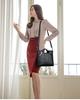 2024 Soft Leather Fashion Handbag for Middle-aged Women: Large Capacity, Versatile Single Shoulder or Crossbody Bag