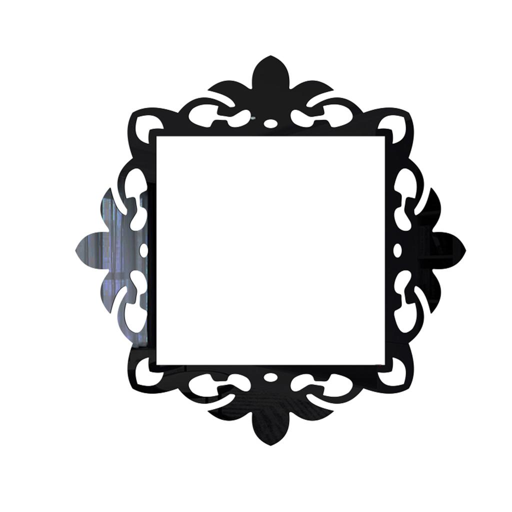Sticker Home Decor Wall Mirror Style Photo Frames For Shop