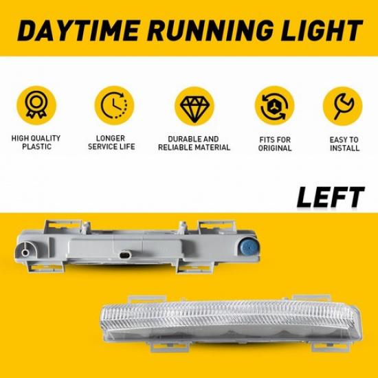 Daytime Running Light Fog Light Left For 2009-2014 Mercedes-Benz E-Class W212 I