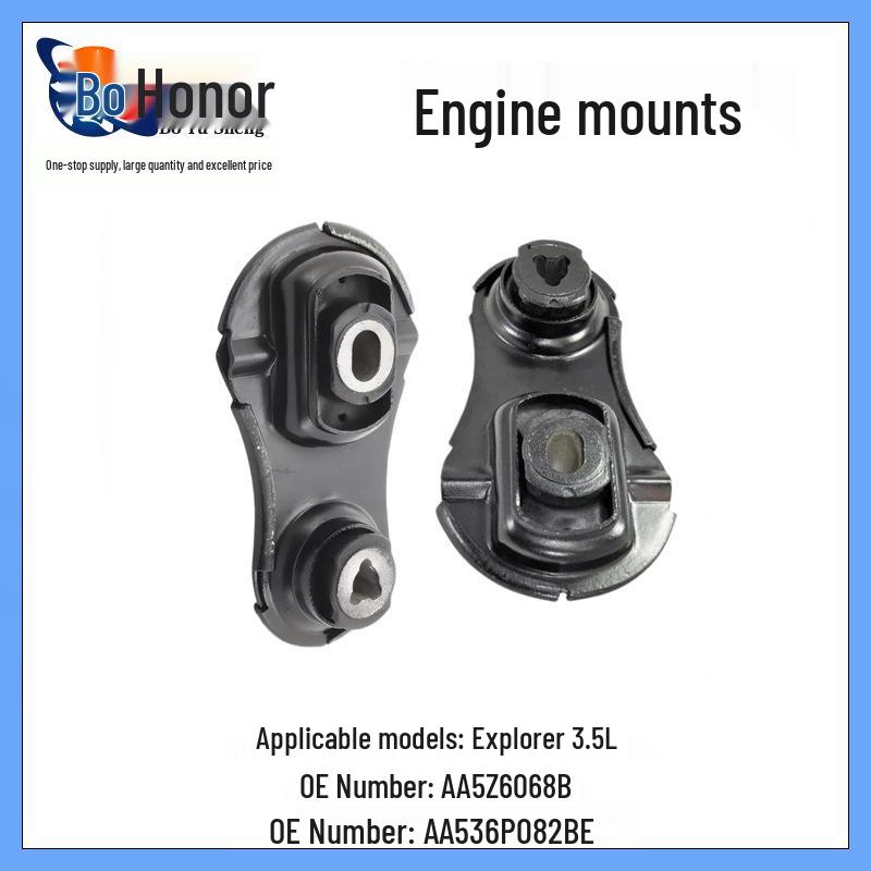 

Explorer 3.5L Front Right Engine Mount Bracket Rubber, Left/Right AA5Z6068B/A. Explorer 3.5L Right
