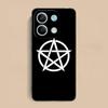 Aesthetic Pentagram Phone Case for Xiaomi Redmi Note 14 13 12 11 S Pro Plus 4G 5G Soft TPU Shockproof Cover