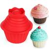 Premium Silicone Big Top Cupcake Mold For Irregular Muffin And Mousse Cakes