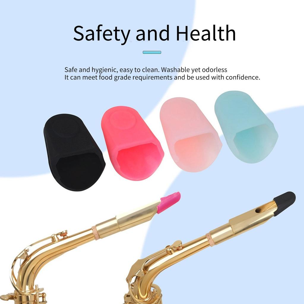 Mouthpiece Protective Cap for Alto Saxophone Silicone Clarinet Mouthpiece Cap Saxophone Mouthpiece Protector Cover Cap