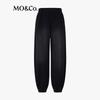 MO&Co. Women's High-Waist Straight-Leg Drawstring Pants