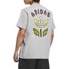 Adidas Originals T Shirts Men's Medium Heather Gray Crew Neck Moderate KD1847