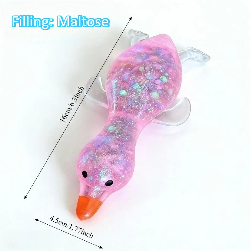 Gargantuan Squishy Duck Fidgets Toys Cute Goose Animals Vent Toys for Adults Decompression Stretch Toys Friends Best Gift