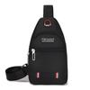 Menn Brystveske Enkel Oppbevaringsveske Reise Liten Ryggsekk Svart Crossbody Bag Mini Kaffeveske Skulderveske Satchel Håndvesker