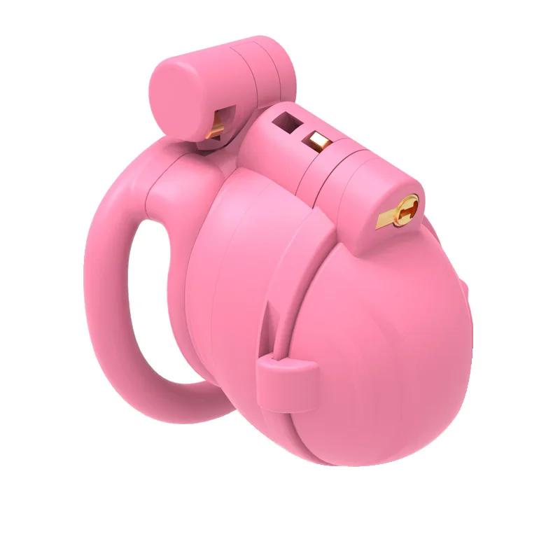 BDSM Constraining Toys Adjustable and Detachable Chastity Cage Anti-erection Spiky Device Male Chastity Device Cock Cage Sex Toy