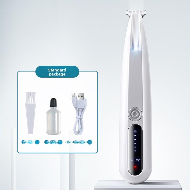 

Pet Hair Clippers - Intelligent Digital Display - Dog and Cat Electric Shaving Clippers with Two Speed Settings - Footed Pet Hair Trimmer белый