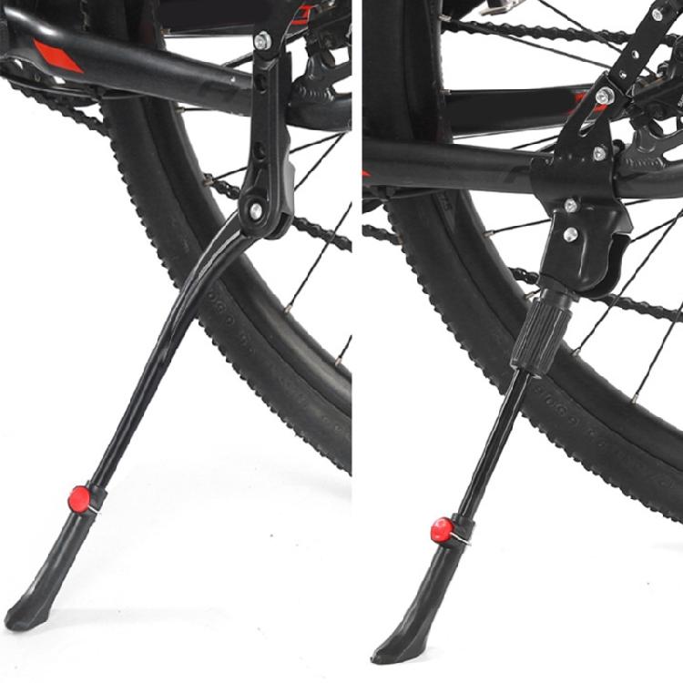 Bicycles Side Stand with Antislip Feet for 24/26/27.5/29inch Mountain Bicycles Kickstand Bike Rear Side Stand Kickstand