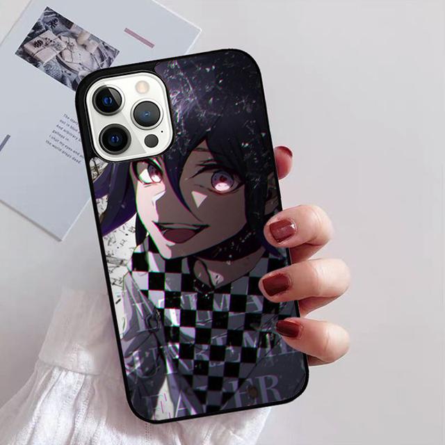 Kokichi Ouma Phone Case for iPhone 11 12 13 14 Pro Max Mini XR XS SE 2020 6 7 8 Plus Samsung S21 S22 Coque Fundas