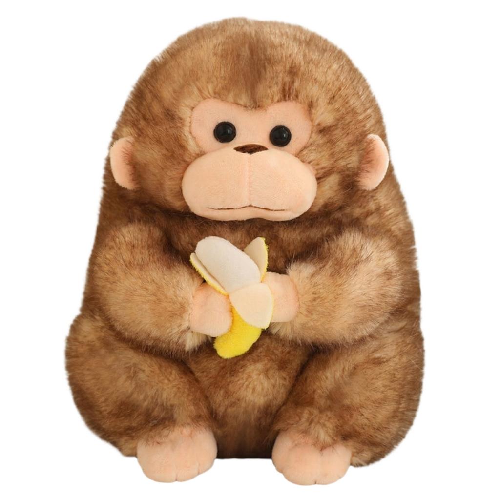 Cute And Adorable Little Monkey Plush Toy, Children's Comfort Stuffed Animal, Boy's Birthday Gift
