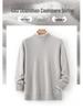 Men's Autumn Thickened Cashmere Round Neck Sweater - Light Business Style